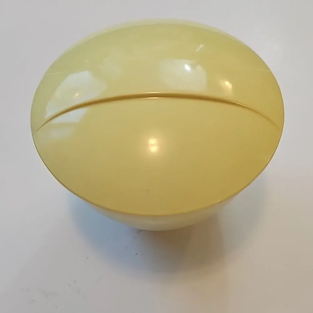 Vintage Yellow Round Debonaire Melmac Melamine Sugar Container with Lid MCM